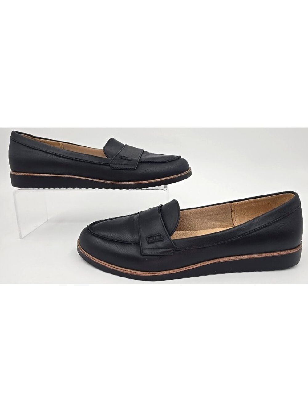 LifeStride Velocity 2.0 Slip On Shoes Black Casual Dress Comfort Women's 8.5 M